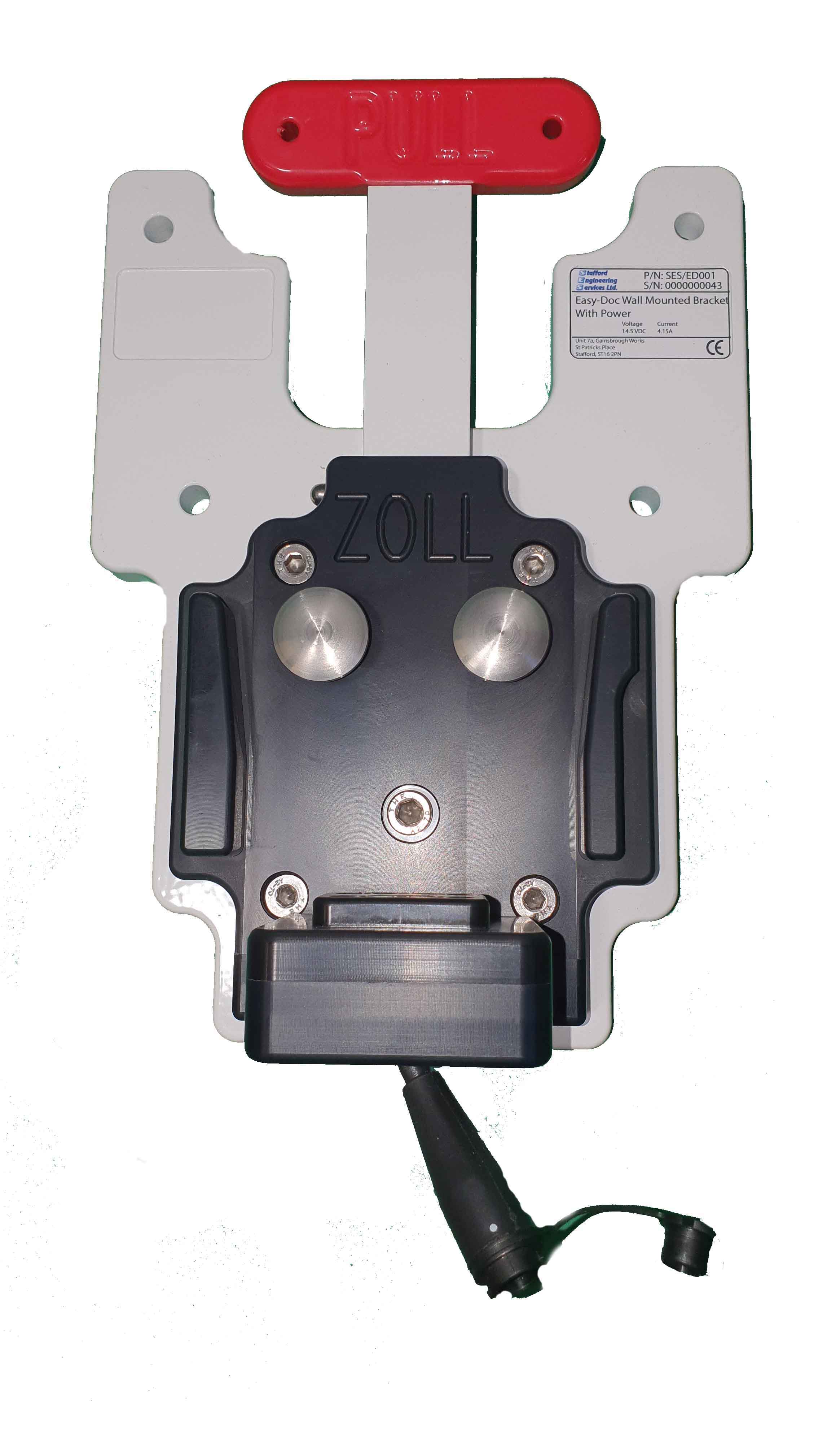 Defibrillator Mount | Zoll X Direct Wall Mount (Charging) | Ferno