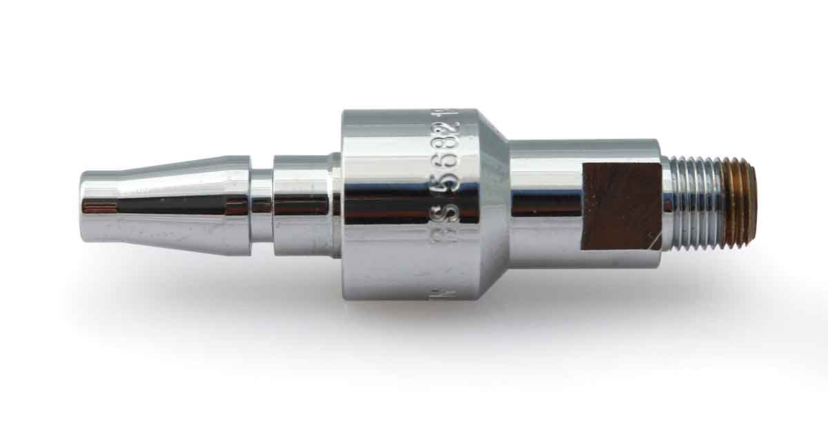 O2 E-Class Flowmeter with British Quick Connect